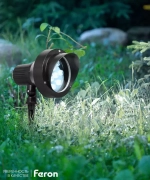 Светильник LED тротуарный (грунтовый) на колышке SP2706 12W 6400К 85-265V IP65 Feron