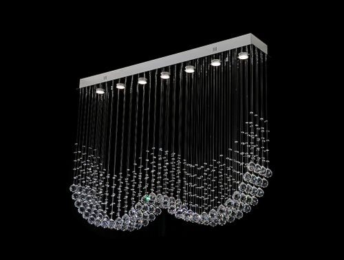 Подвесная люстра Newport CATRIN 8407/PL chrome, М0070323