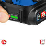 Дрель-шуруповерт Зубр Профессионал DB-201-22 20В 2х2 Ач