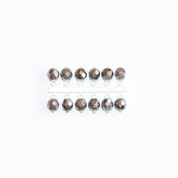 Подвес-серьга МИКРО-БИС КРИСТАЛЛ серебр. 3.8мм К 12шт.