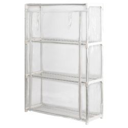 Теплица GREEN APPLE GA-House-3x-frame 3 яруса 1250х900х300 мм | Теплица