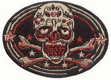 Нашивка Татуированный череп