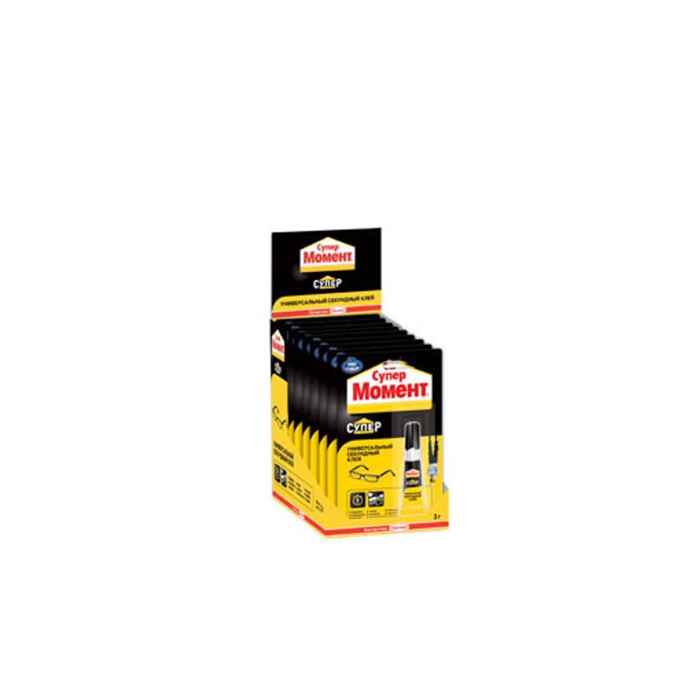Клей Момент 874565 Супер-клей 3 гр. БЛ-1 шт. ШБ
