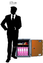 Burglar-proof safe MDTB BASTION M 67 2K