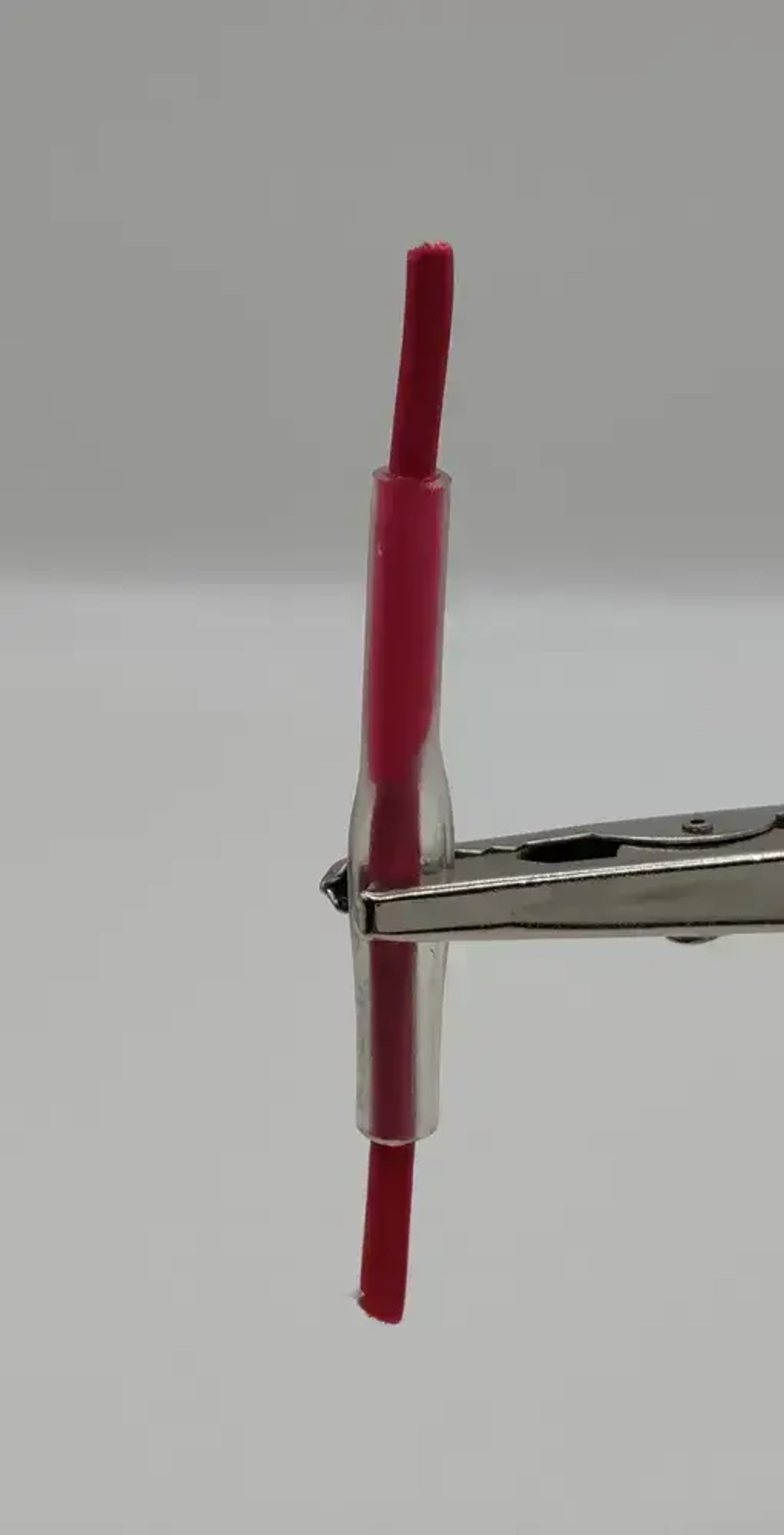 термоусадка для проводов КВТ, термоусадочная трубка с клеевым слоем КРАСНАЯ 4,8/1,6 мм длина 1м. ТТК(3:1), Клеевая трубка для проводов, с подавлением горения