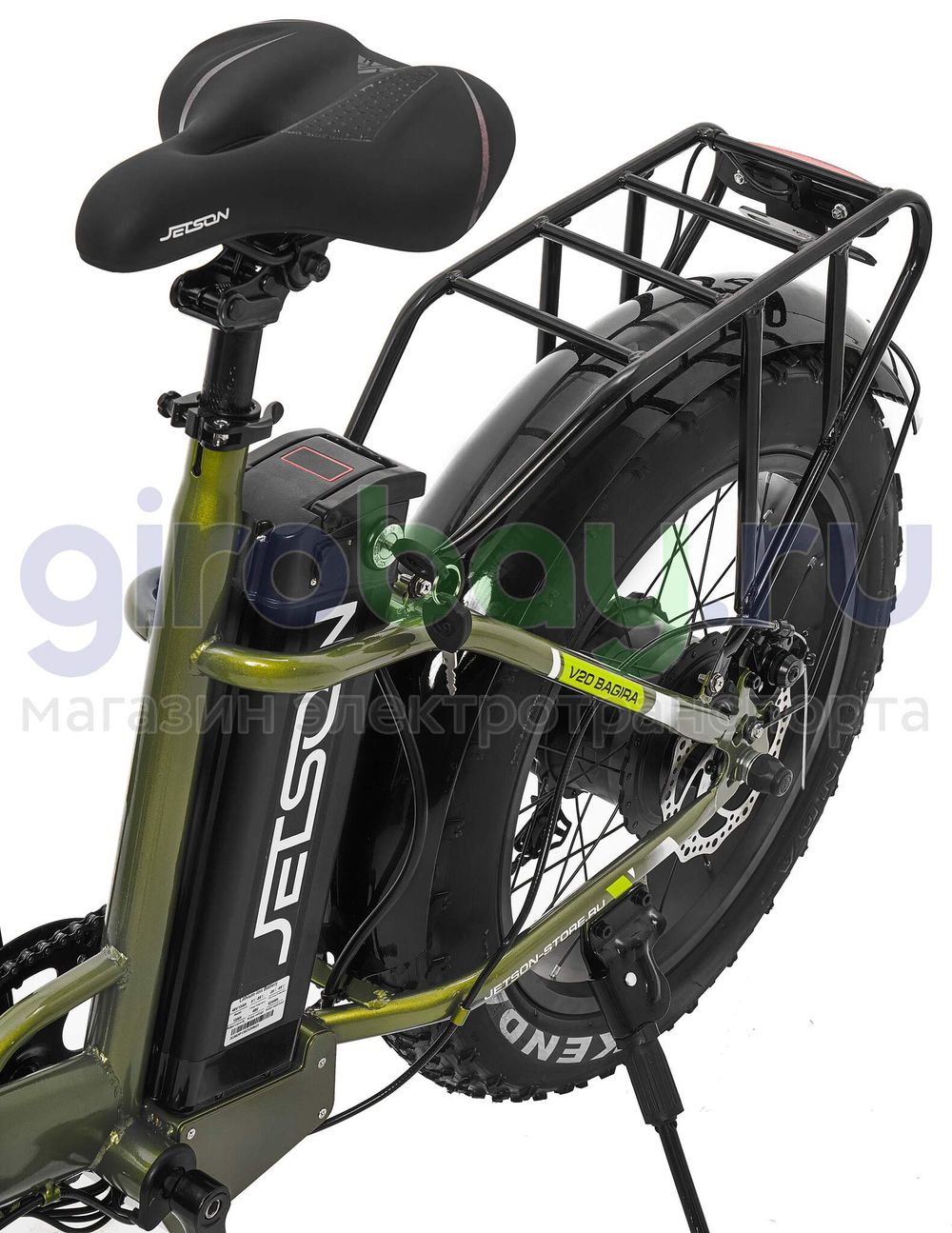 Электровелосипед Jetson V20 BAGIRA (48v/13Ah) - Хаки фото №20