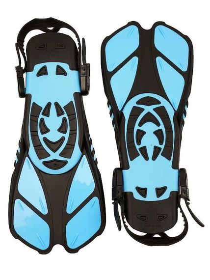 Ласты регулируемые Sargan Легкие размер 41-46 голубой