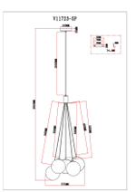 Светильник подвесной Moderli V11723-5P Renny