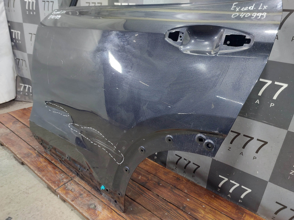 Дверь задняя левая Exeed LX 19-нв Б/У Оригинал 551000297AADYJ