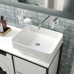 Смеситель для раковины STWORKI Ольборг FD10005 встраиваемый, С ВНУТРЕННЕЙ ЧАСТЬЮ