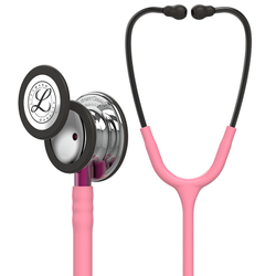 Стетоскоп Littmann Classic III, жемчужно-розовый, зеркальная акустическая головка, розовый ствол (5962) - уценка