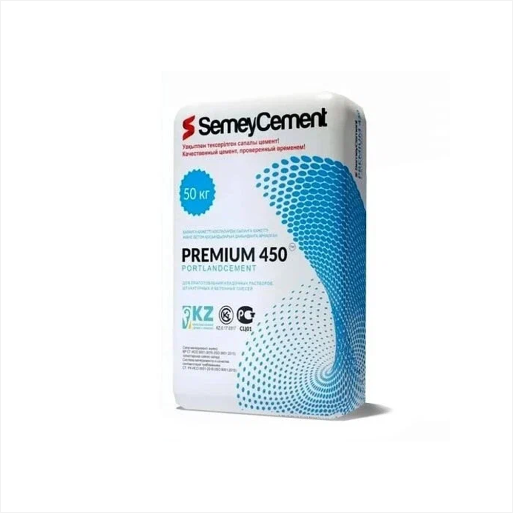 Цемент М-450 (Казахстан Семей) ЦЕМ II-A-П 32,5Н, 50кг