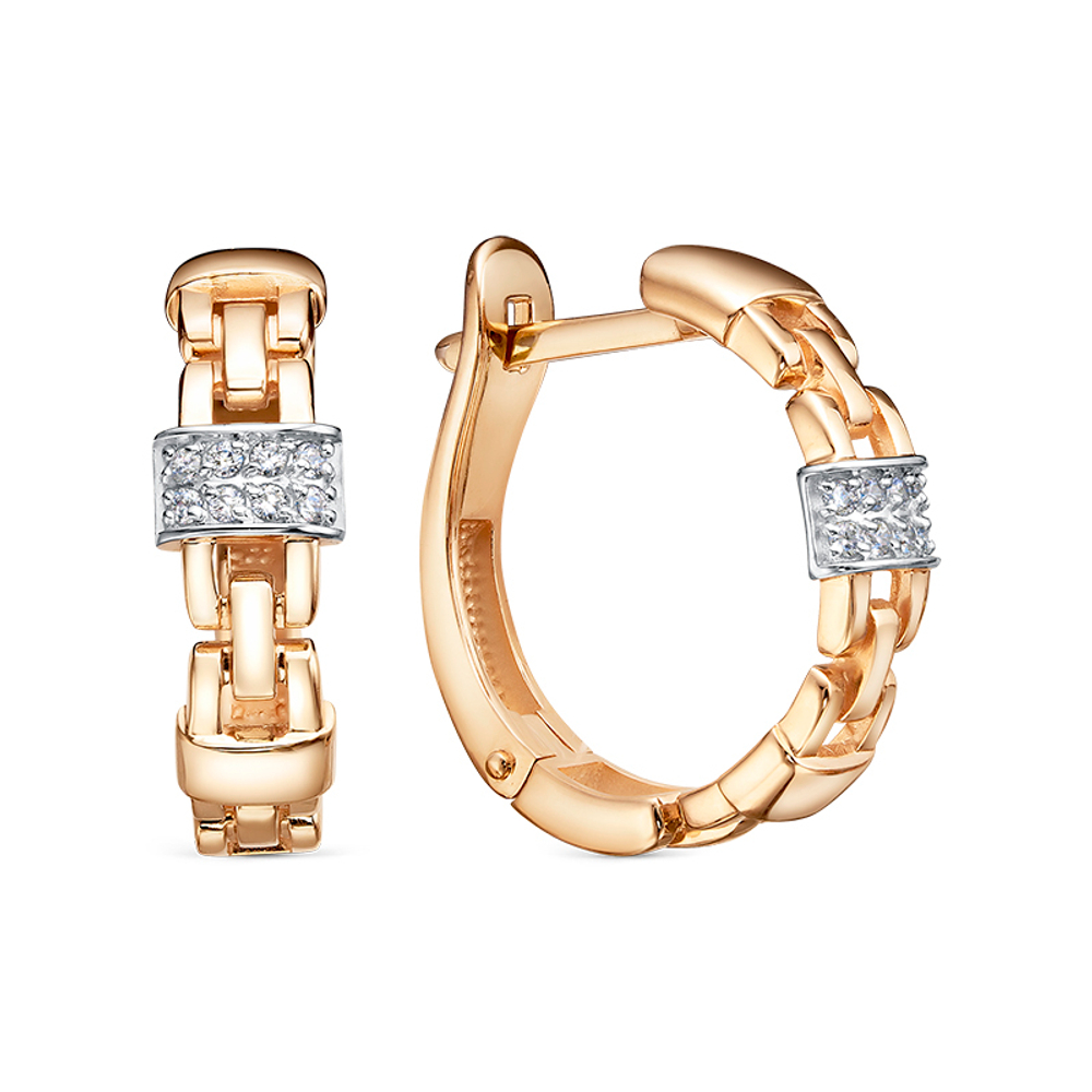 Серьги из золота 585 пробы