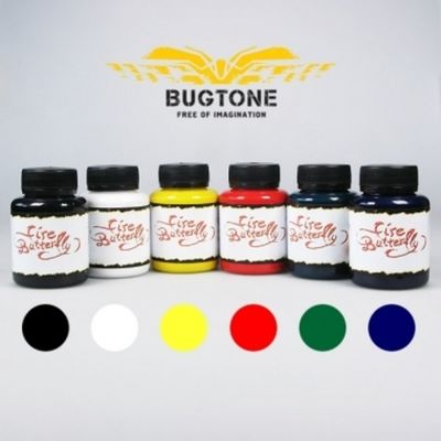 Базовый NEW  набор укрывистой краски для аэрографии 6х120мл Fire Butterfly BASIC KIT