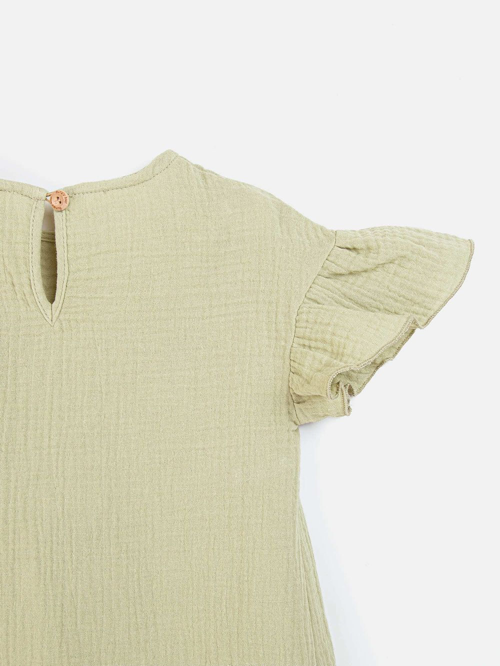 Платье муслиновое "Шалфей"