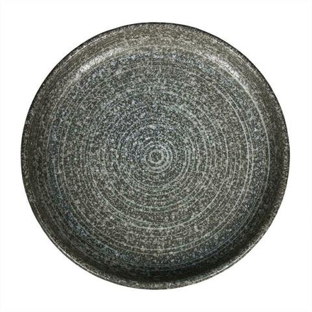 Тарелка с бортом d 23,3 см h3,1 см Dark Stone Untouched Taiga P.L. Proff Cuisine [1]
