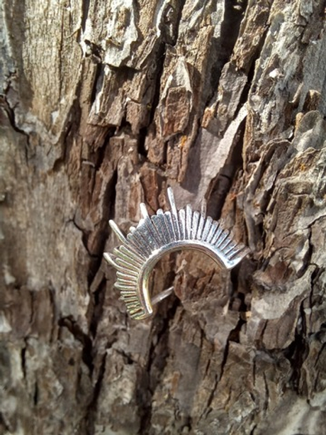 Кольцо ВОСХОД СОЛНЦА, серебро