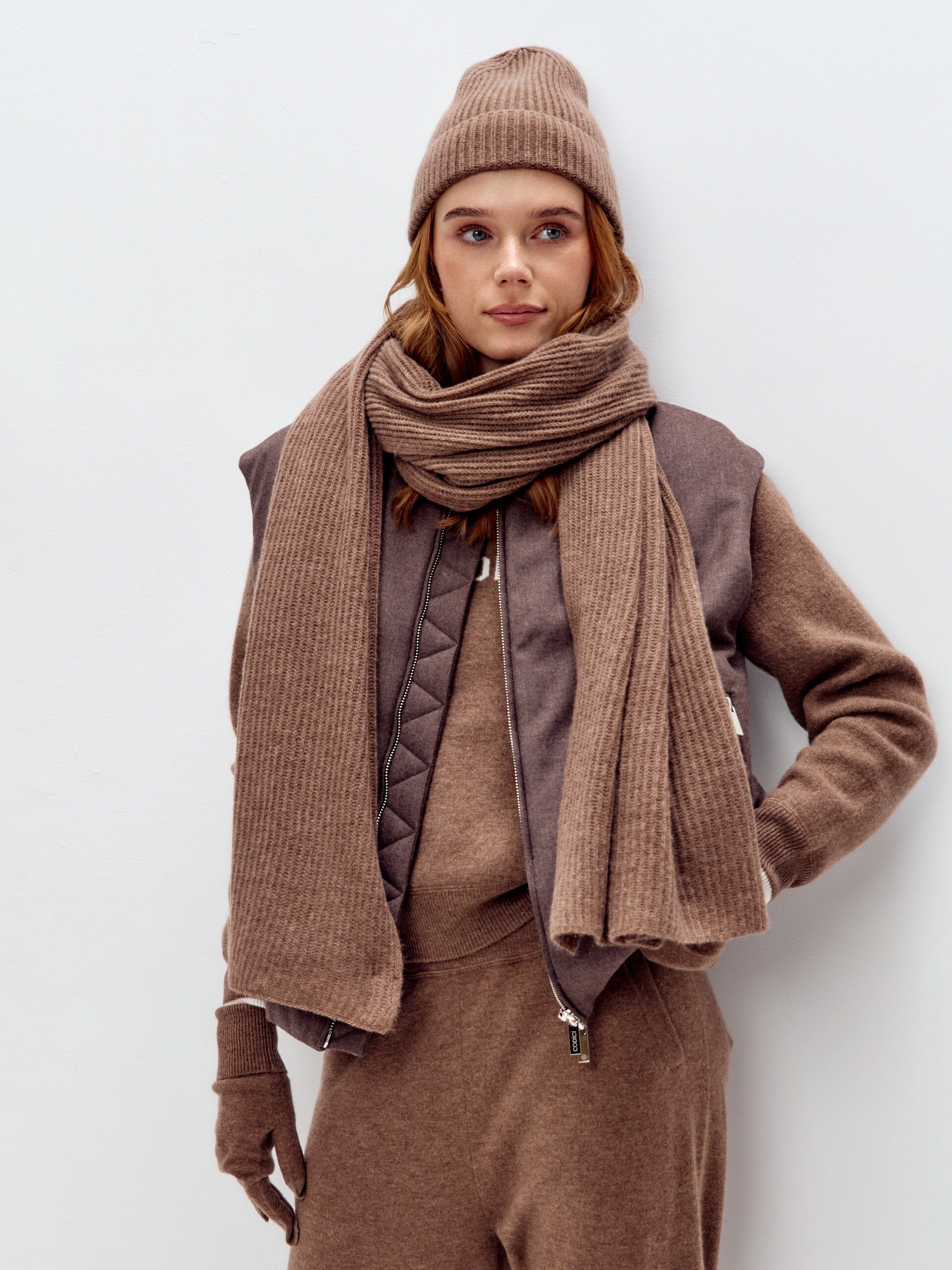 Шапка из кашемира