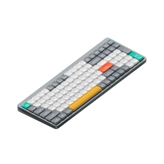 NuPhy AIR96v2 QMK Wisteria Switch Lunar Gray