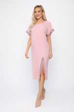 Платье Цветные кружева (пыльная роза) П13658-18М LT Collection