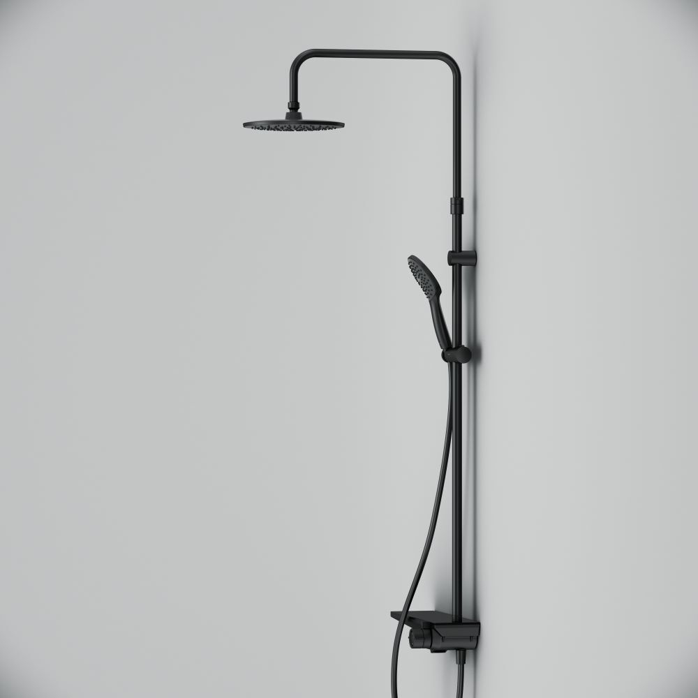 Душевая система с ванно-душевым смесителем-полкой AM.PM Gem F0790722