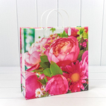 Пакет подарочный 30х30х10см Женский (Микс)