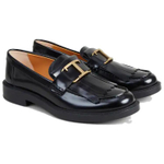 TOD"S Logo Plaque Fringed Loafers Women"s