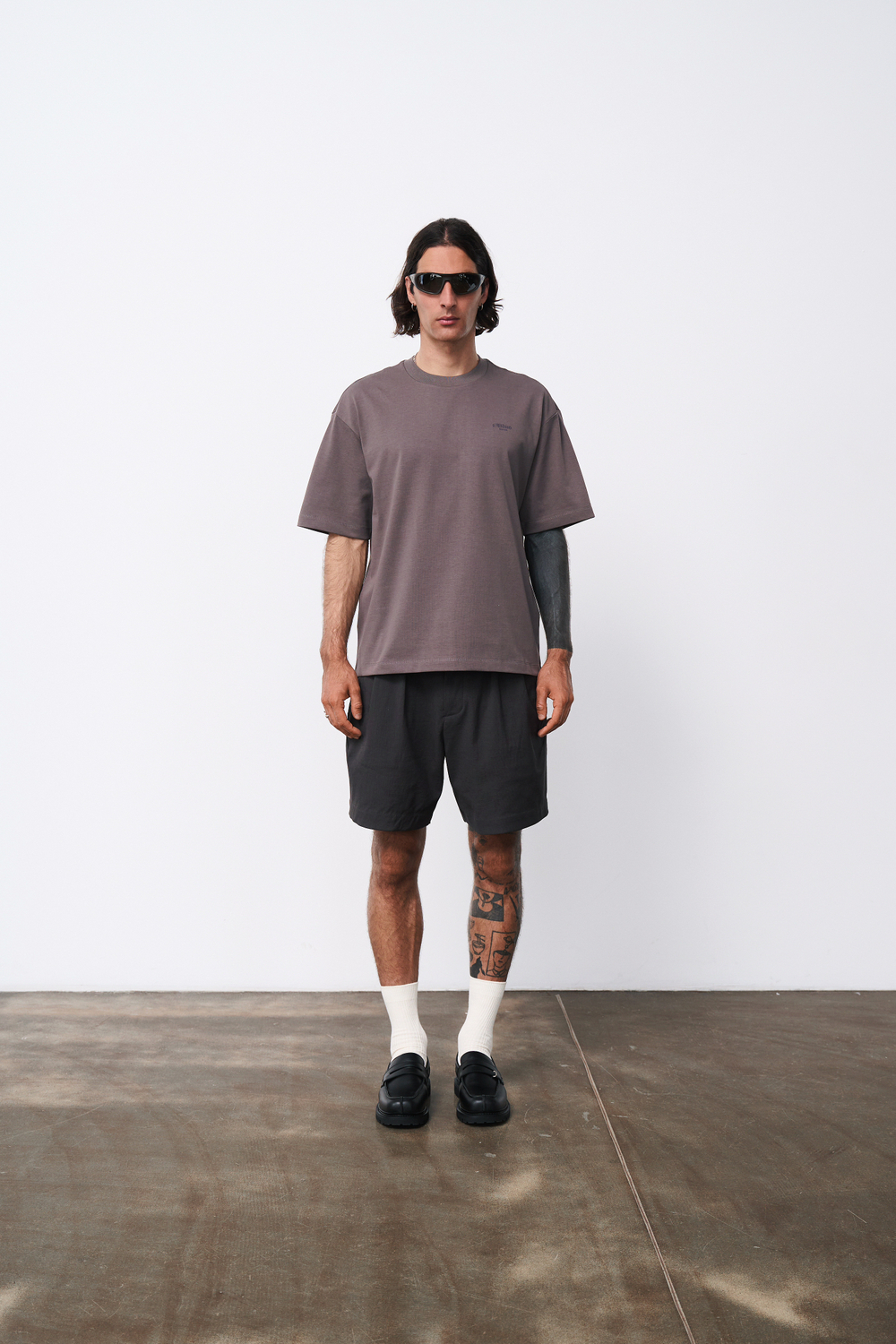 Футболка Blue Monte T-shirt With Insect Print "Wayao Brown"