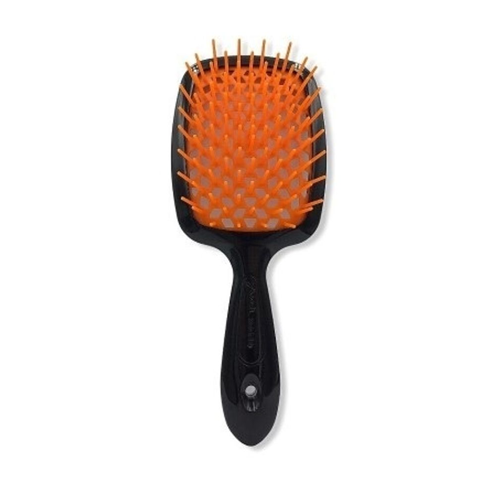 Расческа для волос JANEKE SuperBrush The Original Черный Желтый