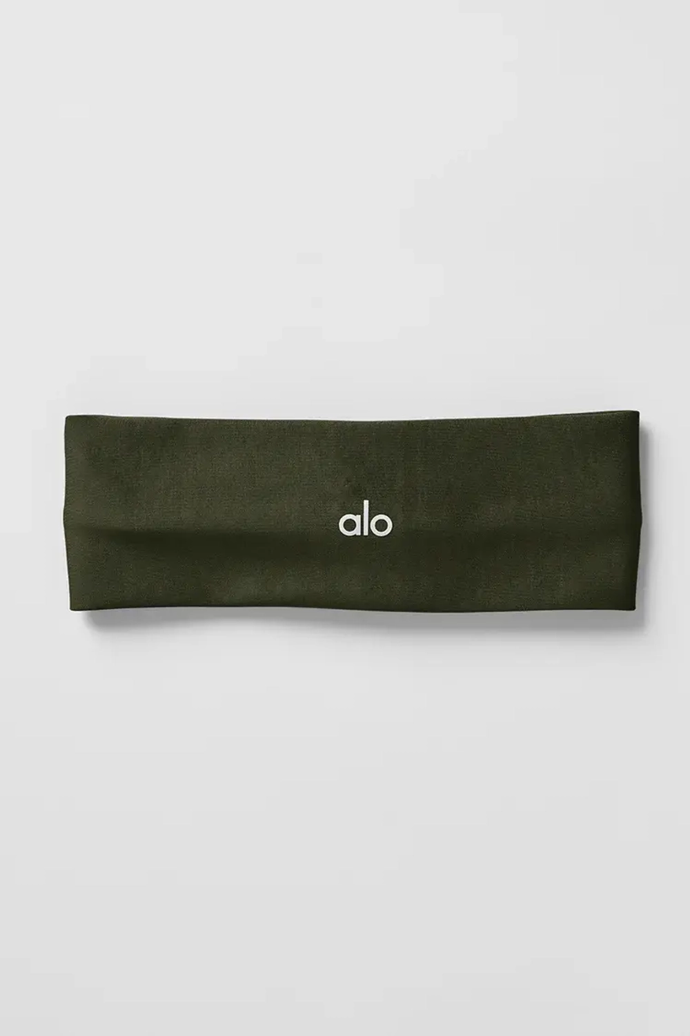 Alo yoga Спортивная повязка на голову, оливково-зеленый