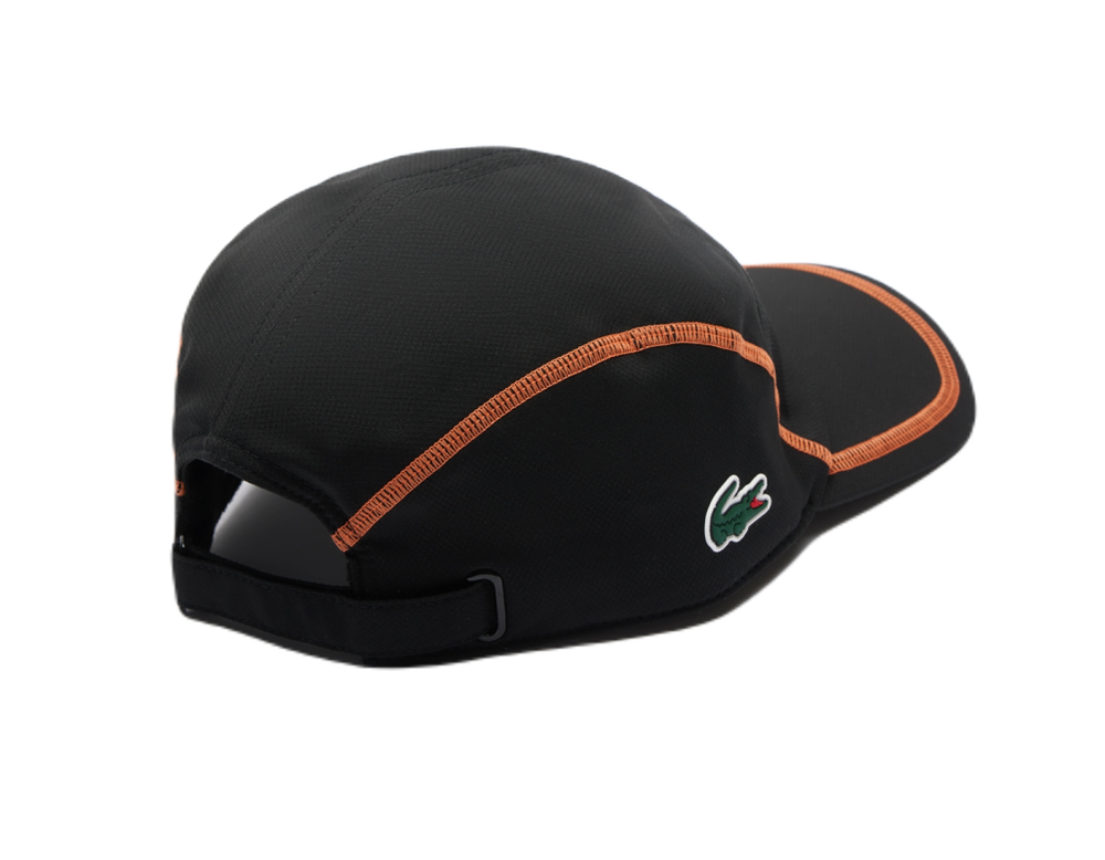 Теннисная кепка Lacoste Colourblock Tennis - черный
