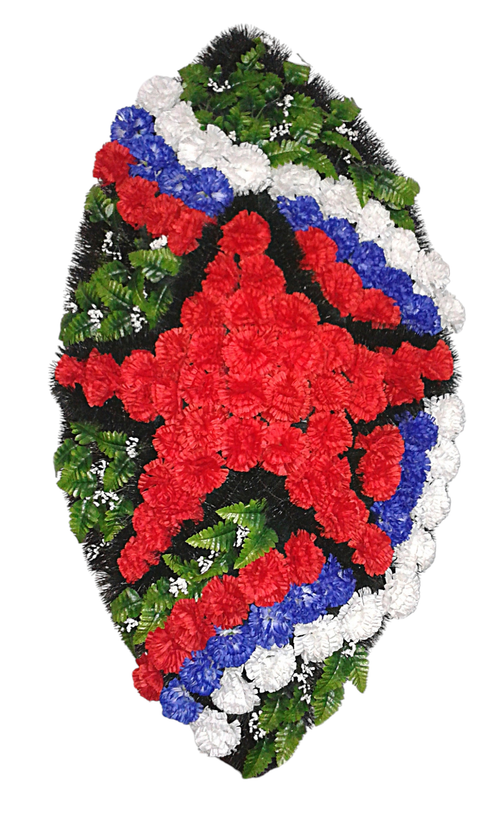 Венок патриотический №04 (125 см)