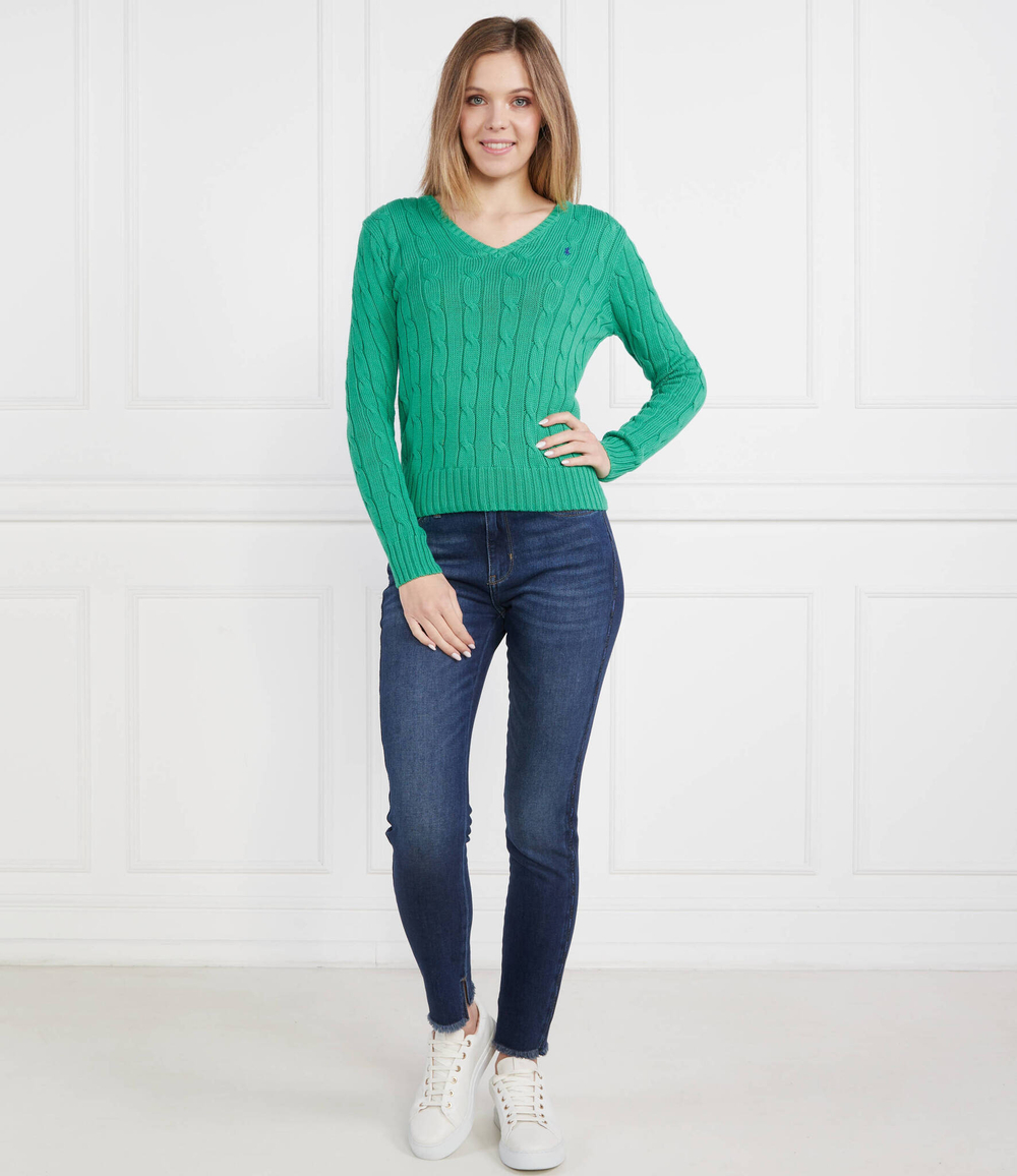 Свитер POLO RALPH LAUREN - зеленый(211891641)