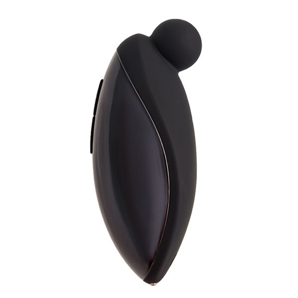 Черный вибростимулятор клитора 9см Satisfyer Spot On 2