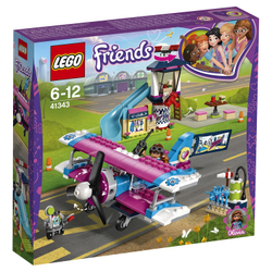 LEGO Friends: Экскурсия по Хартлейк-Сити на самолёте 41343 — Heartlake City Airplane Tour — Лего Френдз Друзья Подружки