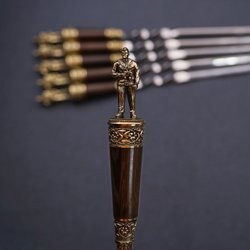 Подарочный набор шампуров "ВМФ"