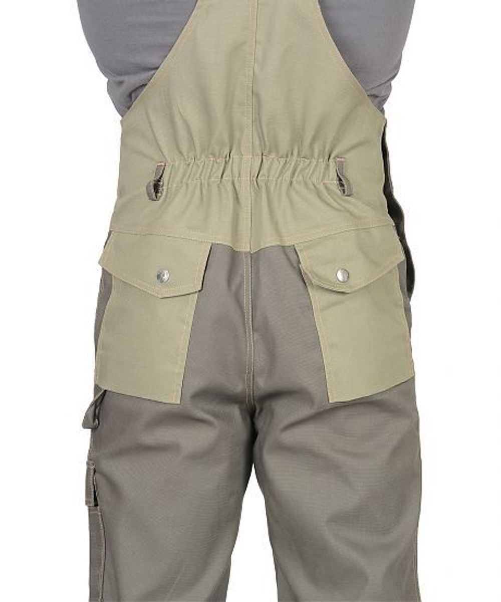 Полукомбинезон  Темно-оливковый со светло-оливковым