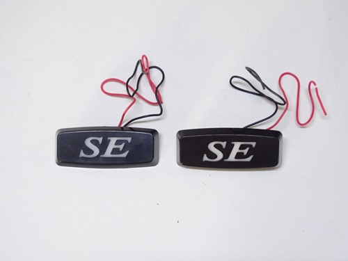 Заглушка повторителя поворота /2170/ на крыло SE (черная) с подсветкой (TLT)