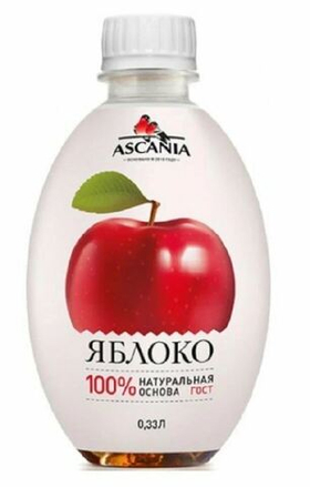 Аскания ЯБЛОКО 0,33/6 ПЭТ