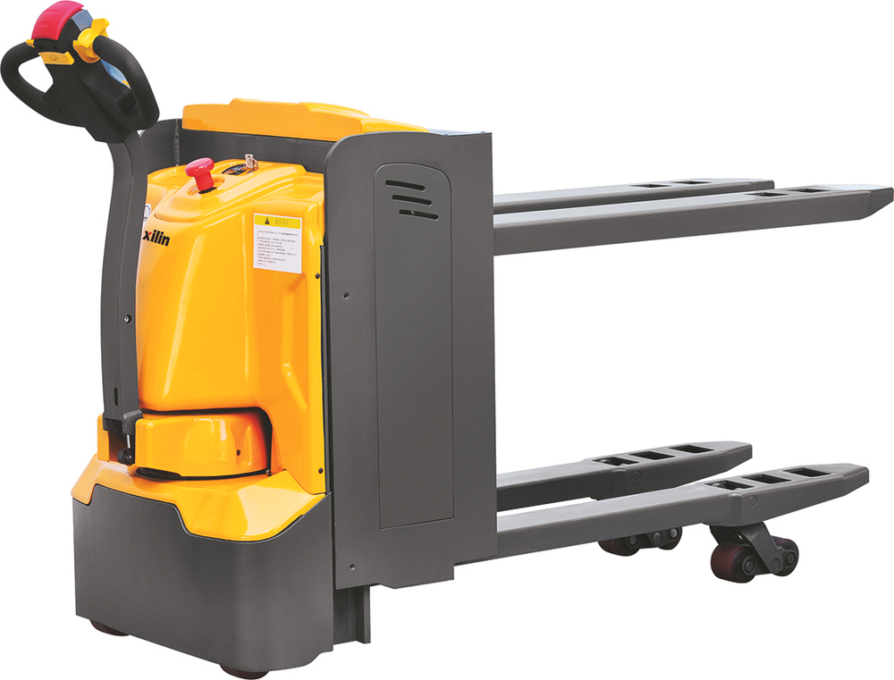 Тележка электрическая 2000 кг 800 мм 24/160 В/Ач двухуровневая сопровождаемая XILIN CBD20S-III