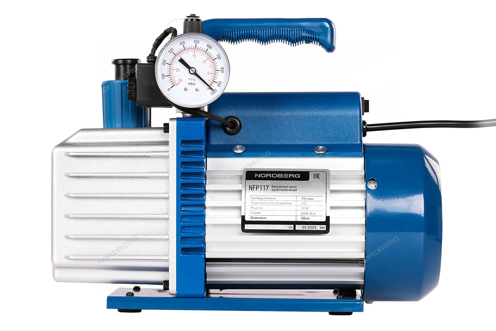 NORDBERG (NFP117) Вакуумный насос одноступенчатый, 170 л/мин