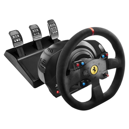 Руль Thrustmaster T300 Ferrari Integral Rw Alcantara ed eu, PS4/PS3