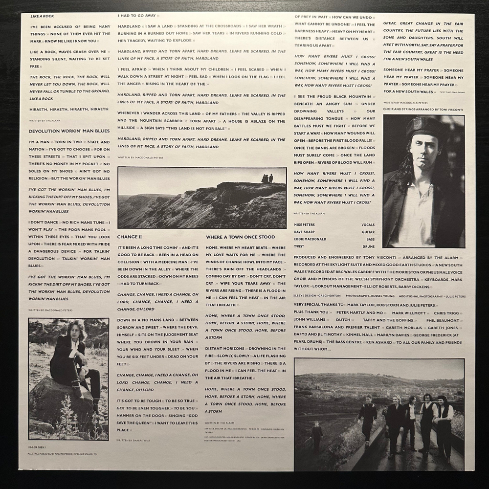 The Alarm - Change (Европа 1989г.)