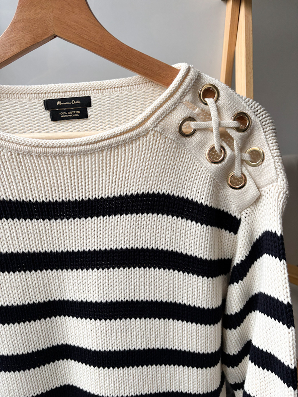 Хлопковый джемпер Massimo Dutti, XS