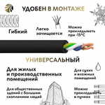 Силовой кабель ППГнг(A)-HF, 3 х 1.5 мм, 100 м, полезный