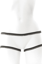 Открытые черные трусики LE PETIT SECRET LE CUL NU (Размер: S-M-L) (Цвет: черный)