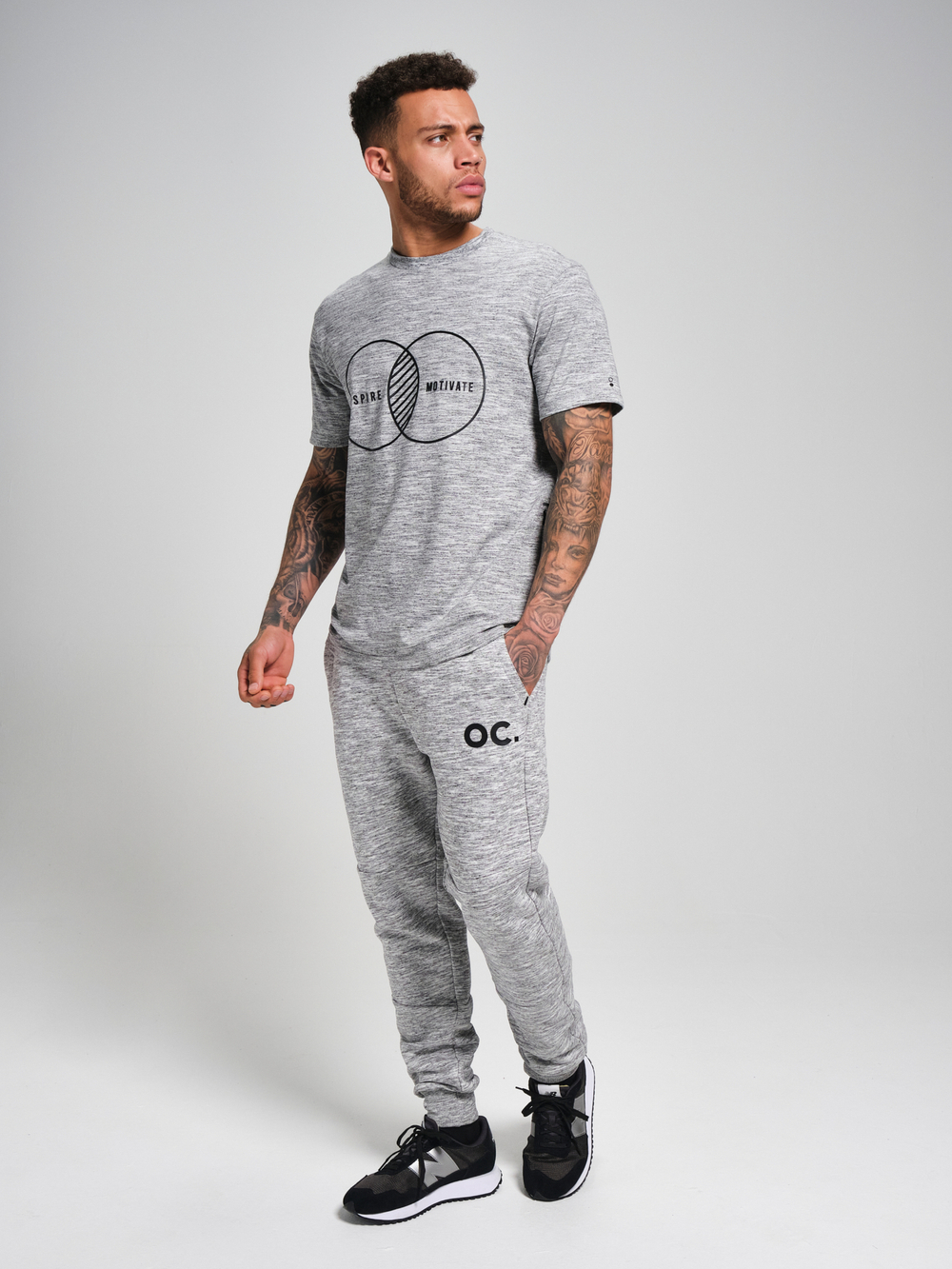 Футболка мужская ORIGINAL CREATOR INSPIRE T-SHIRT, Серый