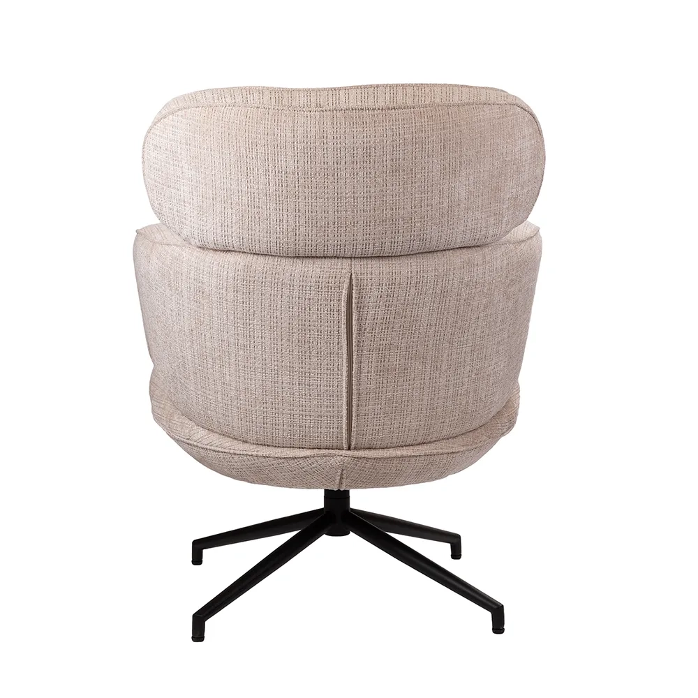 Кресло Bradex Home KING кремовый, шенилл