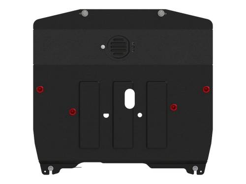 Защита картера двигателя, КПП (2 мм, сталь) для Chevrolet Equinox 2017-2021 (V = 2.0 AT FWD) Sheriff.04.5042