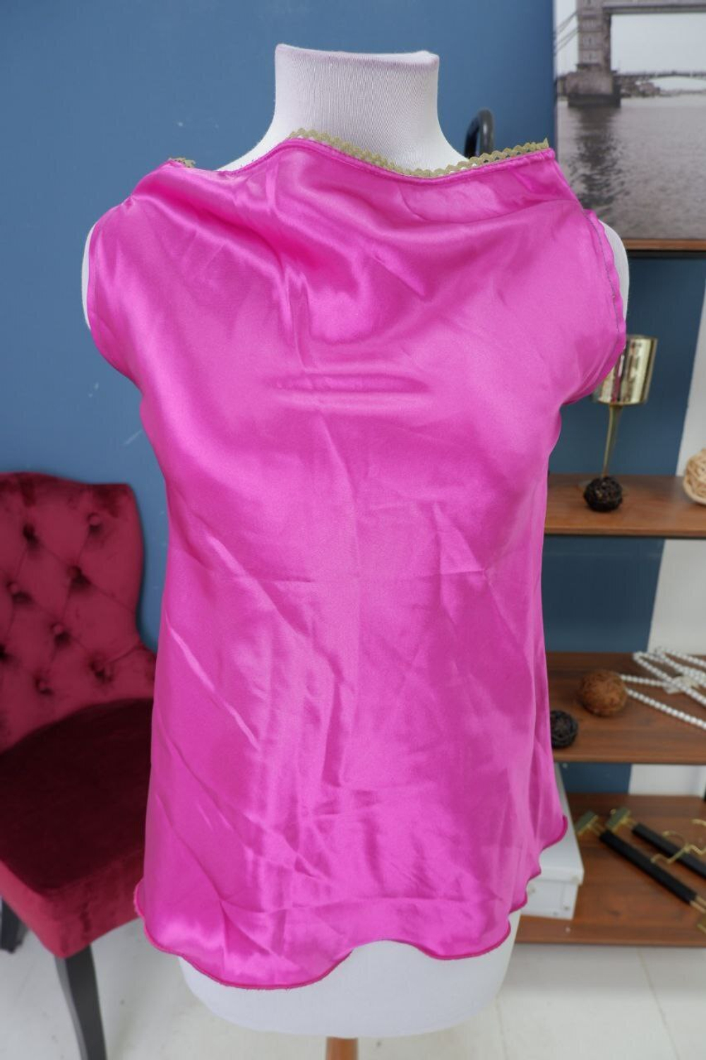 Блузка Kiabi атласная 46 размер